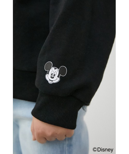 AZUL by moussy（アズールバイマウジー）の「AJUGA.×AZUL KIDS LOGO SWEAT/AJUGA.×AZULキッズロゴスウェット（スウェット・キッズ・ブラック/グリーン・MEDIUM/SMALL）」の10枚目の写真