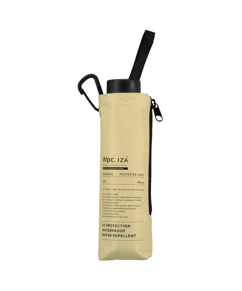 IZA（イーザ）の「IZA【大きめ&コンパクト】 完全遮光100% メンズ 日傘 折りたたみ 晴雨兼用 Wpc. LARGE&COMPACT（折りたたみ傘・メンズ・グレー/ベージュ/オフホワイト/ネイビー/ブラック/ブラウン・FREE）」の5枚目の写真