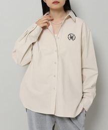 MAGPIEROBIN | MAGPIE ROBIN／ピーチロゴシャツ 2186347(シャツ/ブラウス)