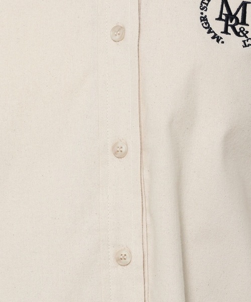 MAGPIEROBIN(マグパイロビン)の「MAGPIE ROBIN/ピーチロゴシャツ 2186347(シャツ/ブラウス・レディース・ネイビー/アイボリー・FREE)」の18枚目の写真