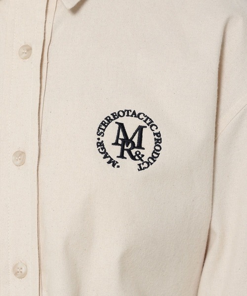 MAGPIEROBIN(マグパイロビン)の「MAGPIE ROBIN/ピーチロゴシャツ 2186347(シャツ/ブラウス・レディース・ネイビー/アイボリー・FREE)」の17枚目の写真