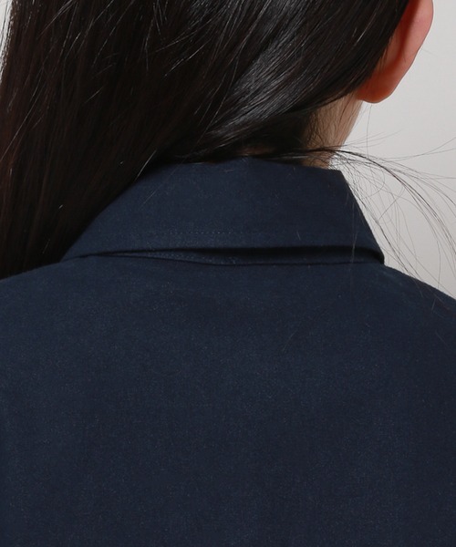 MAGPIEROBIN(マグパイロビン)の「MAGPIE ROBIN/ピーチロゴシャツ 2186347(シャツ/ブラウス・レディース・ネイビー/アイボリー・FREE)」の22枚目の写真