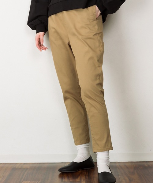 atONE(アットワン)の「atONE 【快適ストレッチ】ウエストゴムルーズテーパードパンツ(その他パンツ・レディース・ベージュ/カーキ/ブラック/ネイビー/ブルー・M/3L/LL/4L/L)」の13枚目の写真