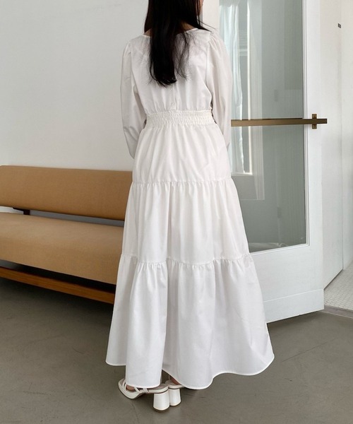 LIMMSE（リムズ）の「【LIMMSE】マルチウェイベストセットワンピース（ワンピース・レディース・サックスブルー系/ピンク/ブラック/オフホワイト・FREE）」の15枚目の写真