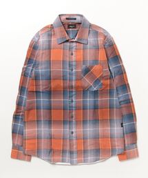 REPLAY | インディゴチェックコットンツイルシャツ(シャツ/ブラウス)