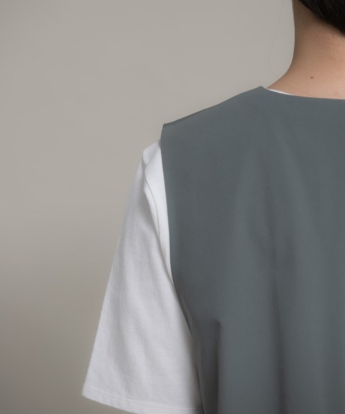 Uiscel（ユイセル）の「Uiscel　4WAYストレッチベストセットアップ（ベスト・レディース・ブラック/カーキ・SMALL/MEDIUM）」の20枚目の写真