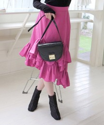 スクエアトゥーシアーブーツ