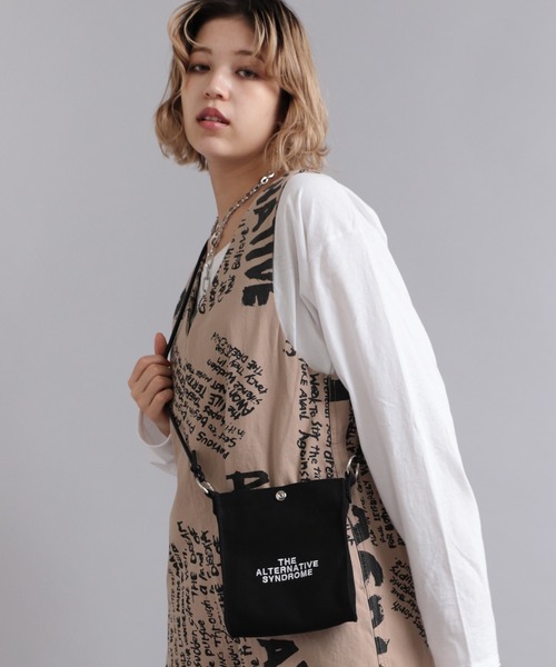 RNA(アールエヌエー)の「E4904 キャンバスミニBAG(ショルダーバッグ・レディース・ブラック/グリーン/キナリ・FREE)」の20枚目の写真