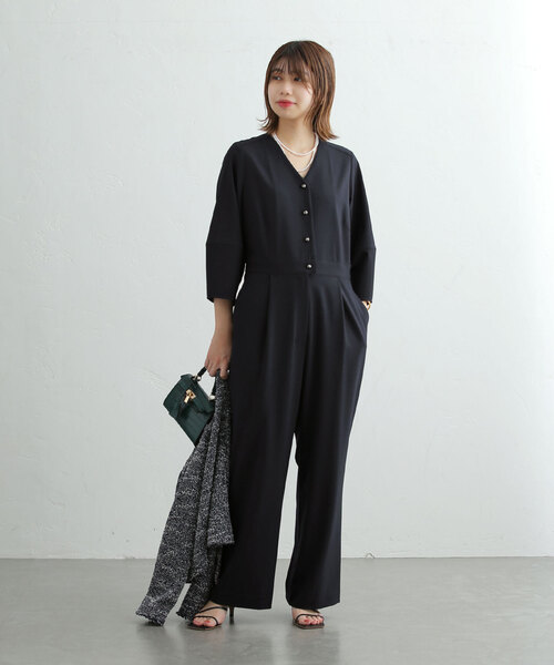 La TOTALITE（ラトータリテ）の「トロVネックオールインワン