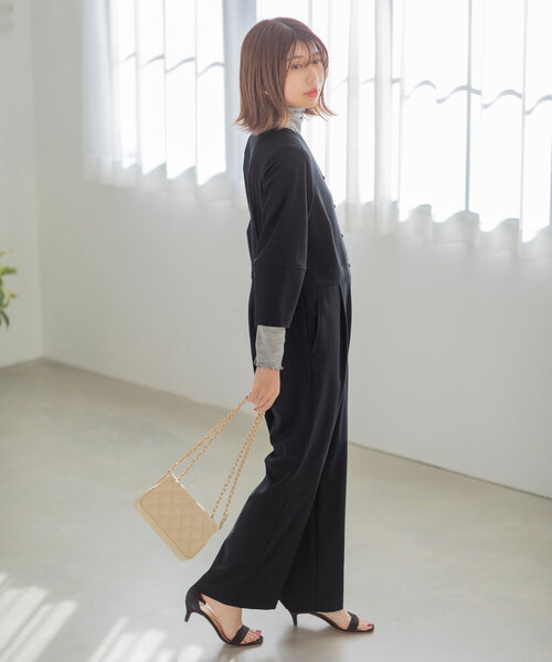 La TOTALITE（ラトータリテ）の「トロVネックオールインワン
