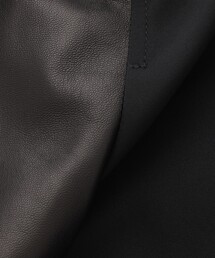 エンメティEMMETI ラムレザーコンビパーカー マッキントッシュフィロソフィー エンメティEMMETI ラムレザーコンビパーカー マッキントッシュ