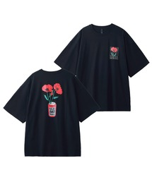 POPPY PRINT WIDE S/S TEE