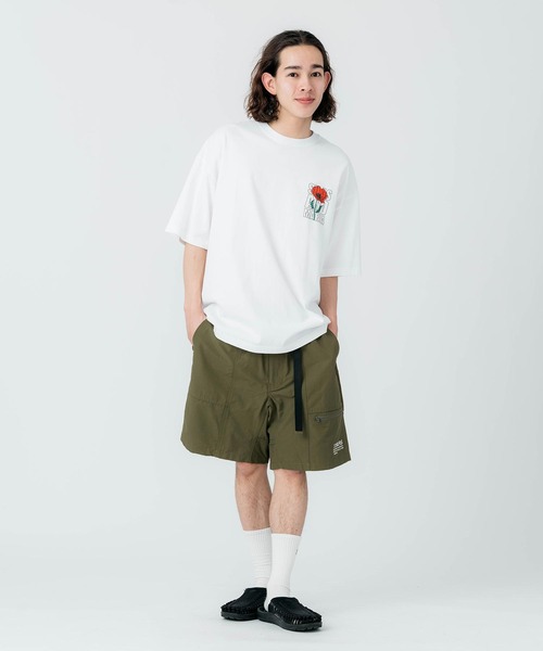 SILAS(サイラス)の「POPPY PRINT WIDE S/S TEE(Tシャツ/カットソー・メンズ・ブラック/ホワイト/ネイビー・M/L/XL)」の13枚目の写真