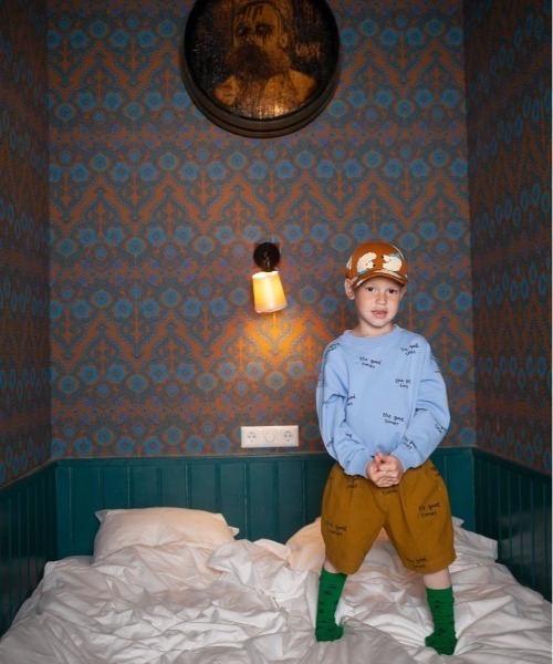 maed for mini（メイドフォーミニ）の「maed for mini / グリーンニーソックス（ソックス/靴下・キッズ・グリーン・16-18cm/14-16cm/12-14cm/18-21cm）」の2枚目の写真