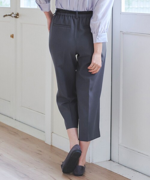 【セール】センタープレスワイドパンツ（その他パンツ）｜Tiaclasse（ティアクラッセ）