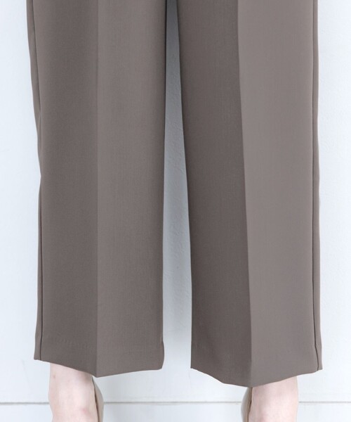 【セール】センタープレスワイドパンツ（その他パンツ）｜Tiaclasse（ティアクラッセ）