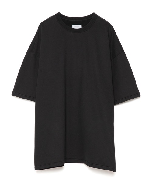 UNDECORATED（アンデコレイテッド）の「UNDECORATED アンデコレイテッド / Brushed Cotton Pile S/S T ブラッシュドコットンパイル 半袖カットソー / UDF23101（Tシャツ/カットソー・メンズ・ブラック/オフホワイト/ネイビー/キャメル・1/2/3/0）」の3枚目の写真