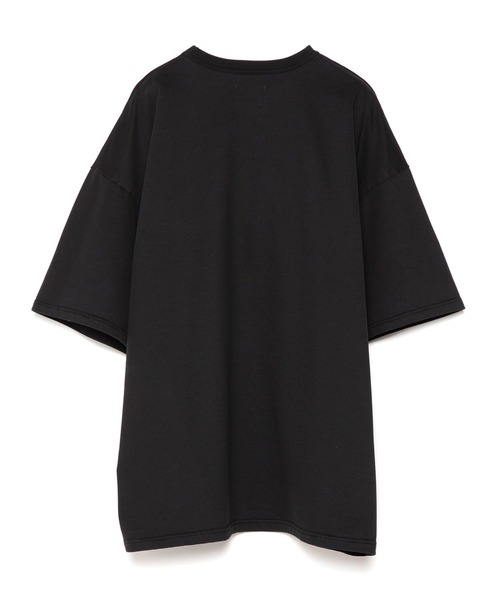 UNDECORATED（アンデコレイテッド）の「UNDECORATED アンデコレイテッド / Brushed Cotton Pile S/S T ブラッシュドコットンパイル 半袖カットソー / UDF23101（Tシャツ/カットソー・メンズ・ブラック/オフホワイト/ネイビー/キャメル・1/2/3/0）」の7枚目の写真