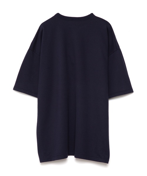 UNDECORATED（アンデコレイテッド）の「UNDECORATED アンデコレイテッド / Brushed Cotton Pile S/S T ブラッシュドコットンパイル 半袖カットソー / UDF23101（Tシャツ/カットソー・メンズ・ブラック/オフホワイト/ネイビー/キャメル・1/2/3/0）」の8枚目の写真