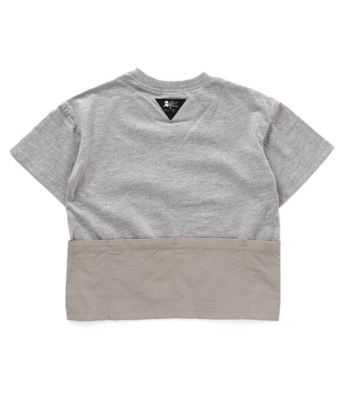 F.O.KIDS（エフオーキッズ）の「grn outdoorコラボ　ダックローイラストTee（Tシャツ/カットソー・キッズ・グレー/オレンジ/アイボリー/サックスブルー・120/140/90/150/100/130/110）」の5枚目の写真