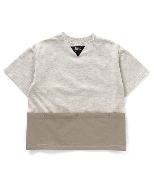 F.O.KIDS（エフオーキッズ）の「grn outdoorコラボ　ダックローイラストTee（Tシャツ/カットソー・キッズ・グレー/オレンジ/アイボリー/サックスブルー・120/140/90/150/100/130/110）」の8枚目の写真