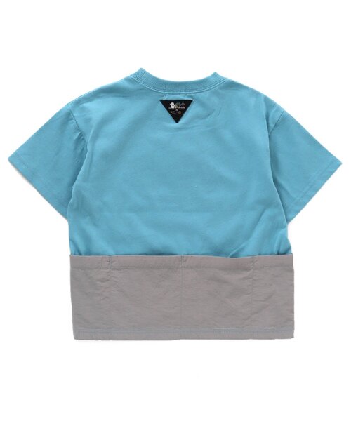 F.O.KIDS（エフオーキッズ）の「grn outdoorコラボ　ダックローイラストTee（Tシャツ/カットソー・キッズ・グレー/オレンジ/アイボリー/サックスブルー・120/140/90/150/100/130/110）」の10枚目の写真