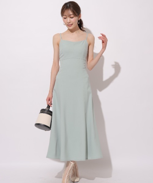 アンドクチュール ボウタイ付きシアーシャツレーヤードワンピース AND COUTURE（アンドクチュール）の「ボウタイ付きシアーシャ