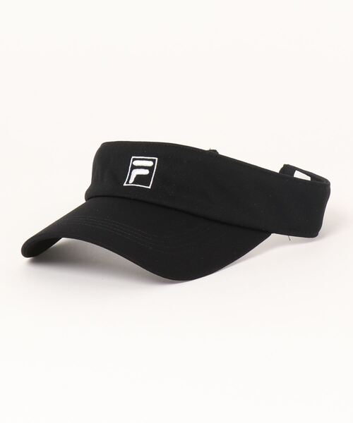 FILA(フィラ)の「FILA/フィラ FLM MESH VISOR(サンバイザー・メンズ・ネイビー/ブラック/ホワイト・57~59cm)」の9枚目の写真