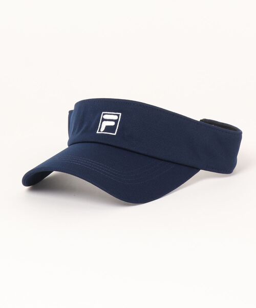 FILA(フィラ)の「FILA/フィラ FLM MESH VISOR(サンバイザー・メンズ・ネイビー/ブラック/ホワイト・57~59cm)」の10枚目の写真