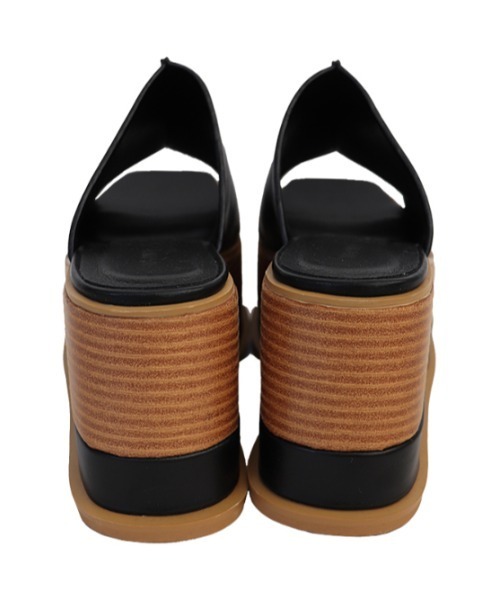 AMAIL（アマイル）の「Millefeuille up sandal（サンダル・レディース・アイボリー/ブラック・S/M/L）」の10枚目の写真