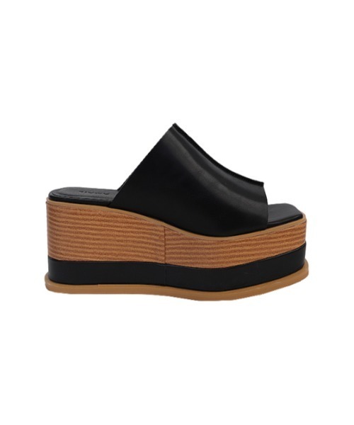 AMAIL（アマイル）の「Millefeuille up sandal（サンダル・レディース・アイボリー/ブラック・S/M/L）」の11枚目の写真