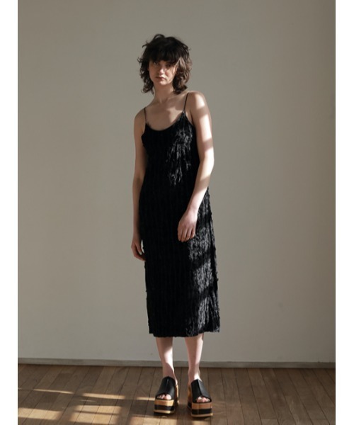 AMAIL（アマイル）の「Millefeuille up sandal（サンダル・レディース・アイボリー/ブラック・S/M/L）」の4枚目の写真