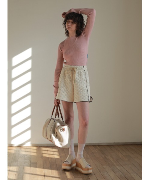 AMAIL（アマイル）の「Millefeuille up sandal（サンダル・レディース・アイボリー/ブラック・S/M/L）」の6枚目の写真