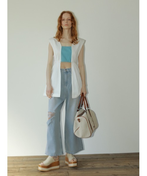 AMAIL（アマイル）の「Millefeuille up sandal（サンダル・レディース・アイボリー/ブラック・S/M/L）」の17枚目の写真