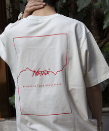 NANGA | 【NANGA×GLOSTER】別注 バックプリントTシャツ ドロップショルダー/ビッグシルエット(Tシャツ/カットソー)