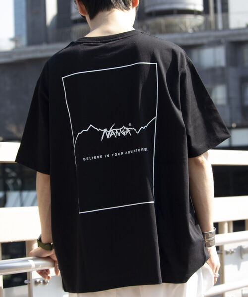 NANGA（ナンガ）の「【NANGA×GLOSTER】別注 バックプリントT