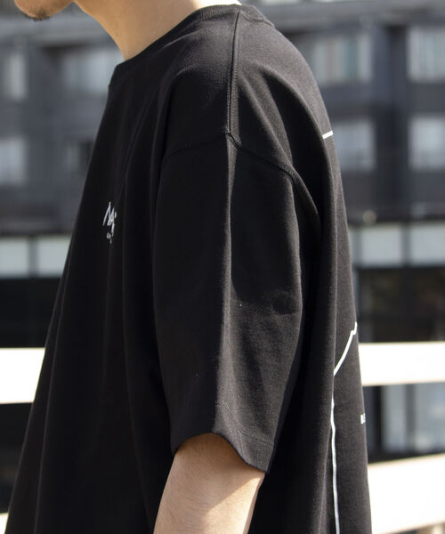 NANGA(ナンガ)の「【NANGA×GLOSTER】別注 バックプリントTシャツ ドロップショルダー/ビッグシルエット(Tシャツ/カットソー・メンズ・ブラック/ホワイト/グリーン・M/L)」の22枚目の写真