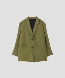 マーガレットハウエル YARN DYED LINENテーラードジャケット MARGARET HOWELL（マーガレットハウエル）の「YARN DYED LINEN