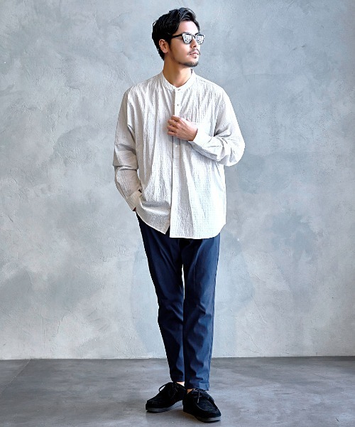 SILVER BULLET（シルバーバレット）の「『NATURAL STORY/ナチュラルストーリー』【接触冷感】レギンスパンツ（その他パンツ・メンズ・ネイビー/ベージュ/ブラック/カーキ/ライトベージュ/グリーン/ブルー/ホワイト/チャコール・XL/L/M）」の15枚目の写真
