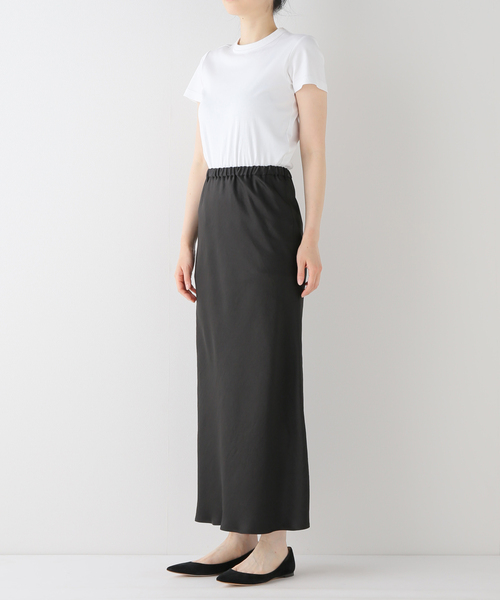 セール】バイアスサテンロングスカート（スカート）｜FRAMeWORK