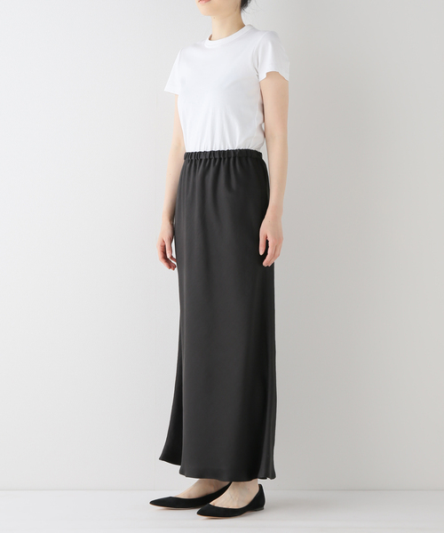 セール】バイアスサテンロングスカート（スカート）｜FRAMeWORK