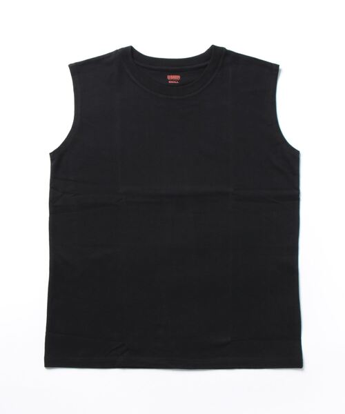 UNIVERSAL OVERALL(ユニバーサルオーバーオール)の「/UNIVERSAL OVERALL/WIDE HEAVY 2P Tank Top(タンクトップ・メンズ・ブラック/ホワイト/グレー・SMALL/MEDIUM/LARGE/X-LARGE)」の5枚目の写真