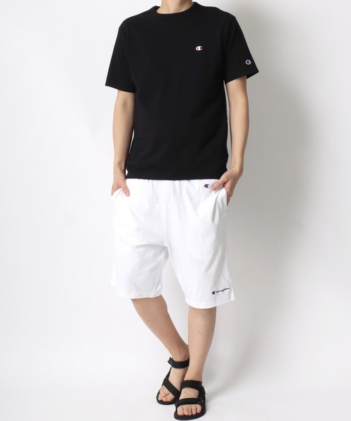 Champion(チャンピオン)の「Champion/チャンピオン スウェット 無地 ショートパンツ ハーフパンツ ショーツ(その他パンツ・メンズ・チャコール/ネイビー/ホワイト/ブラック/グレー・M/L/XL)」の20枚目の写真