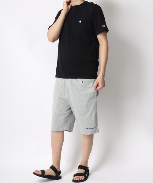 Champion(チャンピオン)の「Champion/チャンピオン スウェット 無地 ショートパンツ ハーフパンツ ショーツ(その他パンツ・メンズ・チャコール/ネイビー/ホワイト/ブラック/グレー・M/L/XL)」の21枚目の写真
