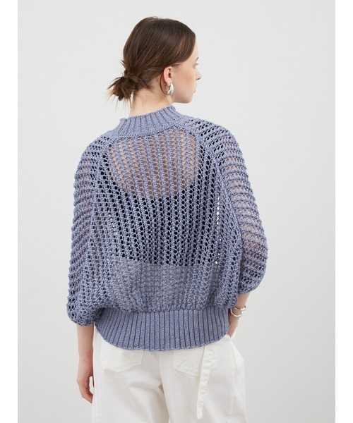 MIESROHE（ミースロエ）の「washable アームスリットコクーンメッシュ