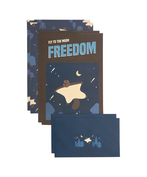 MARK'S（マークス）の「アイコニック レターセット（ステーショナリー・レディース・ピンク/グリーン/パープル/ネイビー/グレー/ブルー・FREE）」の4枚目の写真