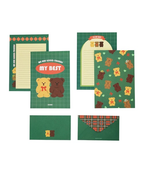 MARK'S（マークス）の「アイコニック レターセット（ステーショナリー・レディース・ピンク/グリーン/パープル/ネイビー/グレー/ブルー・FREE）」の9枚目の写真