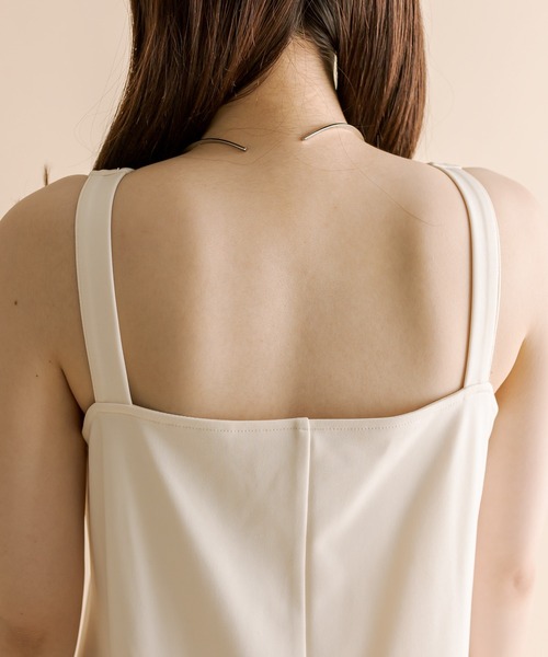 mline（エムライン）の「[mline]メッシュニットタンクワンピースセット（ワンピース・レディース・ベージュ/ブルー/オリーブ・1/2）」の19枚目の写真