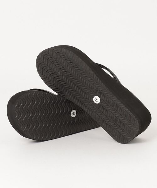 AAA+（サンエープラス）の「AAA+feminine/　厚底ビーチサンダル（サンダル・レディース・ブラウン/ブラック・S/M/L）」の8枚目の写真