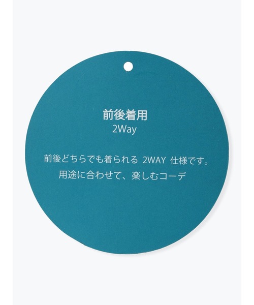 Samansa Mos2 blue(サマンサモスモスブルー)の「前後2way幅広レースタンクトップ(タンクトップ・レディース・ブラック/ベージュ/オフホワイト・LARGE/MEDIUM)」の10枚目の写真